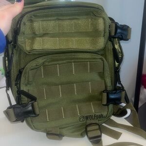 WOLFpak mini green bag